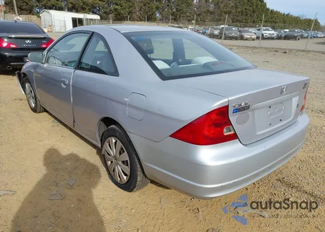 2001 Honda Civic Ex from USA, damaged, VIN 1HGEM21961L119532